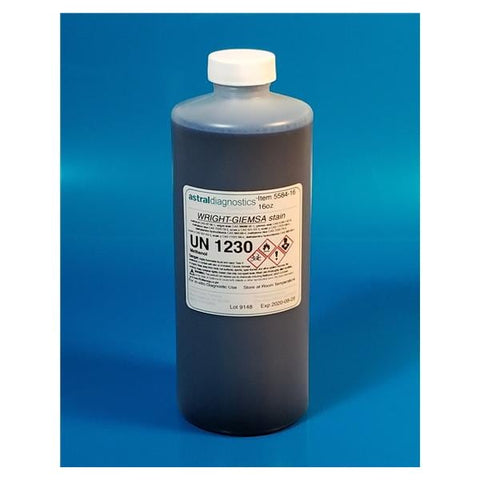 Astral Diagnostics Wright-Giemsa Stain 16oz Each - 5584-16
