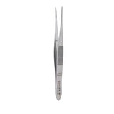 Miltex Forcep Dressing Vantage 4" Serrated Straight Stainless Steel Each - Integra Miltex - V918-780