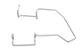 RUMEX Barraquer Wire Speculum, Adult Size, Open 14.00 mm Blades, Length 45 mm, Stainless Stee