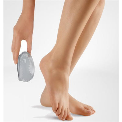 Bauerfeind USA, Inc Cushion Insert Viscoheel Heel Silicone Men 4.5-7/Women 5.5-8 Clear Size 2 1/Pr - 13000000000000