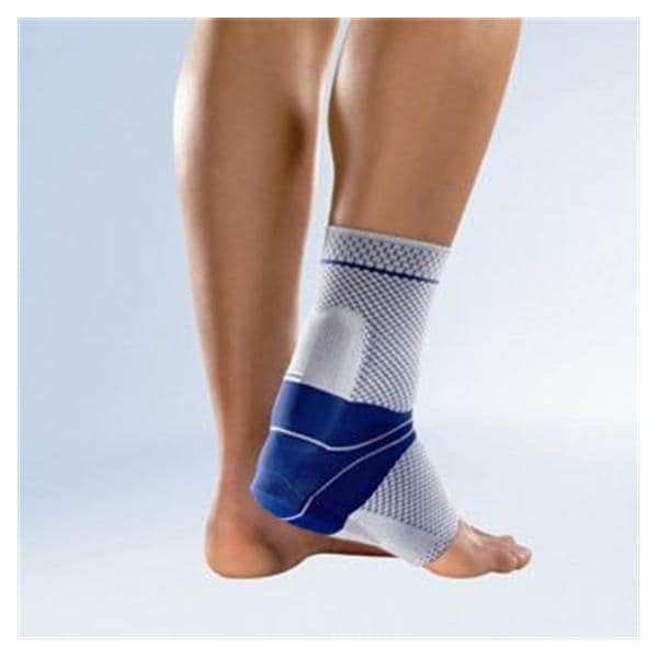 Bauerfeind USA, Inc Brace Support Achillotrain Achls Hl Elastic/Knit Titan/Blue Sz 3 8.25-9" Left Each - 11000000000000
