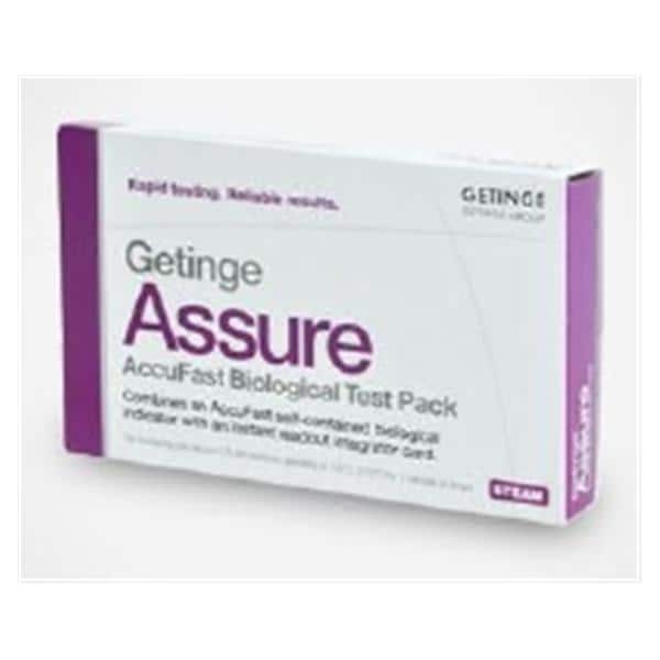Getinge/Castle Indicator AccuFast Test Pack 3-4 Minute 25Pk/Ca - 61301606639