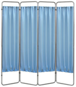 Omnimed Economy 4 Section Folding Medical Privacy Screen