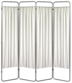 Omnimed Economy 4 Section Folding Medical Privacy Screen