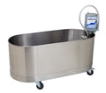 Low boy mobile whirlpool, L-75-M, 75 gallon, 52"Lx24"Wx18"D