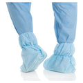 O & M Halyard Cover Shoe Ankle Guard 3 Layer SMS Size X-Large Blue 270/CA - 69353