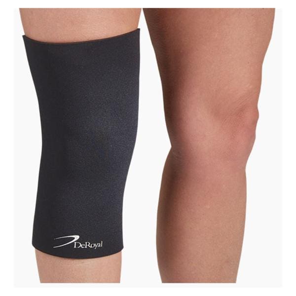Deroyal Industries Inc Support Knee 1/8" Neoprene Black Size 3X-Large Each - NE7701-77