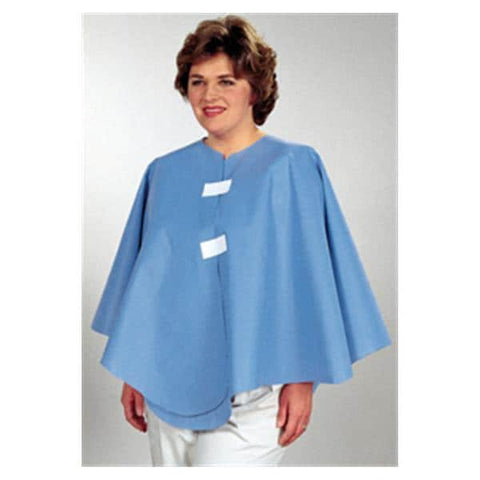 Tidi Products LLC Cape Mammogram Ultimate 48 in x 23 in Dark Blue 50/CA - 981111