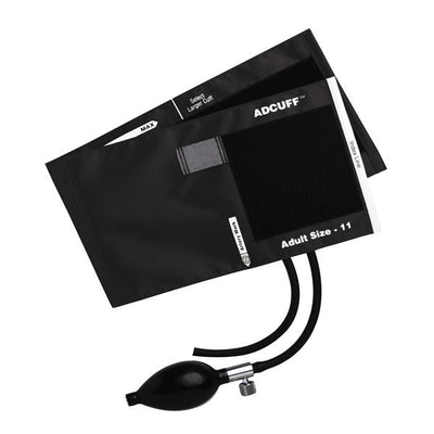 American Diagnostic Corp. Inflation System BP Diagnostix Adcuff F/ Mrcrl 23-40 Adlt 11 Arm 50cm/25 Blk Each - 865-11ABK