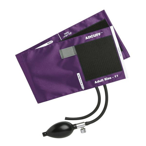 American Diagnostic Corp. Inflation System BP Diagnostix Adcuff F/ Mrcrl 23-40 Adlt 11 Arm 50cm/25 Prpl Each - 865-11AV