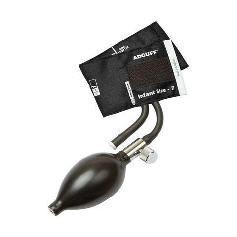 American Diagnostic Corp. Inflation System BP Diagnostix Adcuff F/ Mrcrl 9-14 Inf 7 Arm 50cm/25 Blk Eachch - 865-7IBK