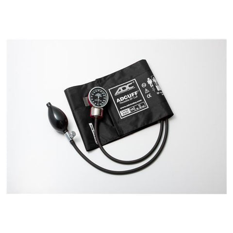 ADC American Diagnostic Corp. Sphygmomanometer Aneroid Diagnostix 34-50Cm Size 12 Adult Arm Dl Dspl Black Ea