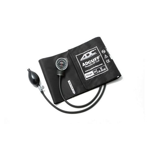American Diagnostic Corp. Sphygmomanometer Aneroid Diagnostix 720 Series 40-66 13 Adlt Thgh Dl Dspl Blk Each - 720-13TBK