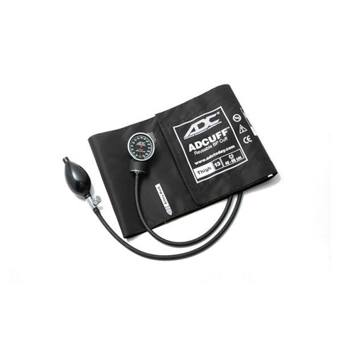 ADC American Diagnostic Corp. Sphygmomanometer Aneroid Diagnostix 720 Series 40-66 13 Adlt Thgh Dl Dspl Blk Ea