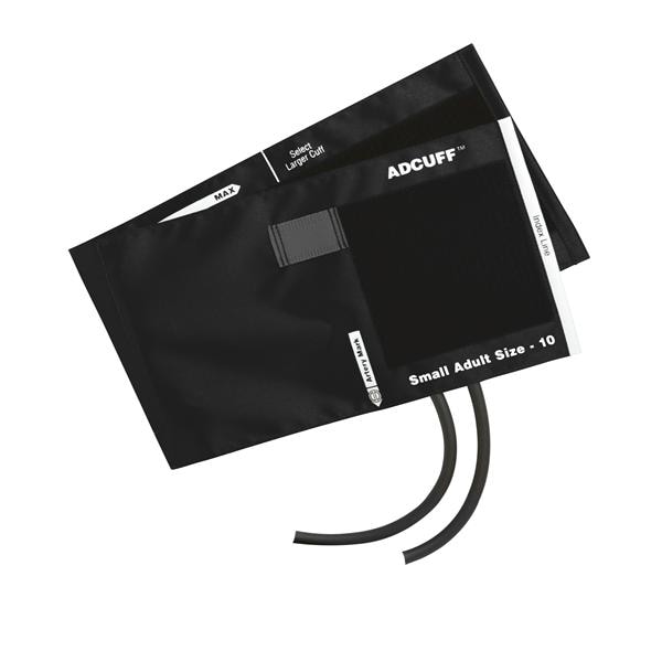 American Diagnostic Corp. Cuff & Bladder BP Adcuff F/ Plm Styl Anrd 19-27 Sm Adlt 10 Arm Blk Eachch - 845-10SABK-2