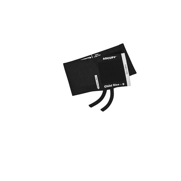 American Diagnostic Corp. Cuff & Bladder BP Diagnostix Adcuff F/ Plm Styl Instrmnt 13-19.5 Chld 9 Blk Eachch - 845-9CBK-2