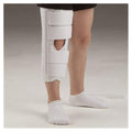 Deroyal Industries Inc Immobilizer Pediatric Knee Foam/Canvas Black Size 12" Medium Universal Each - 7065-02