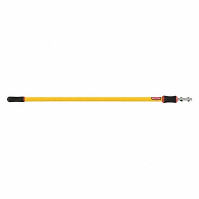 Extension Handle Quick Change Mop Connection Type Yellow Aluminum 48 to 96 Handle Length