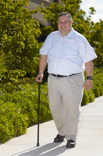 Heavy Duty Folding Cane Lightweight Adjustable with T Handle - FE-43-1900