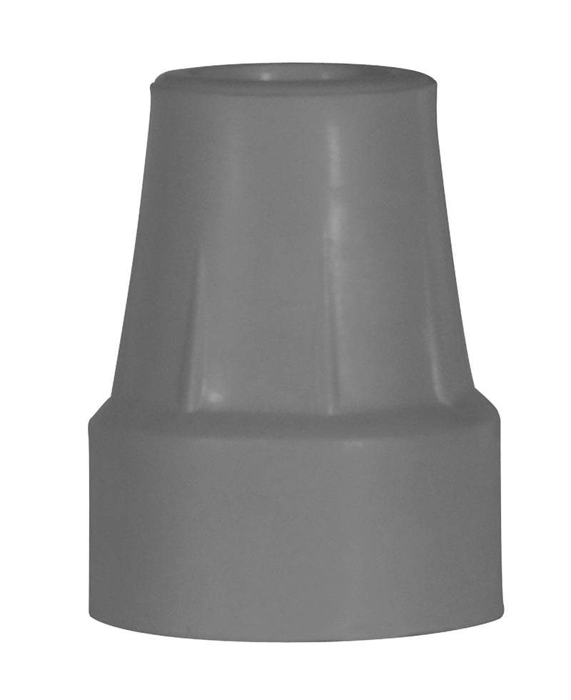 Forearm crutch tip, gray. 1 pair 