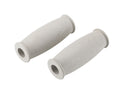 Underarm crutch handgrip, closed, gray, 1 pair 
