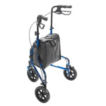 3-wheel Rollator with loop brake, blue, 1 each - FE-43-2160