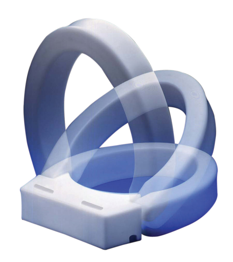 Elevated toilet seat , hinged, elongated - FE-43-2571