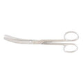 Miltex Scissors Surgical Busch 6-1/2" Curved On Side Stainless Steel Each - Integra Miltex - 30-2580