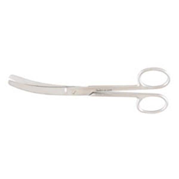 Miltex Scissors Surgical Busch 6-1/2" Curved On Side Stainless Steel Each - Integra Miltex - 30-2580