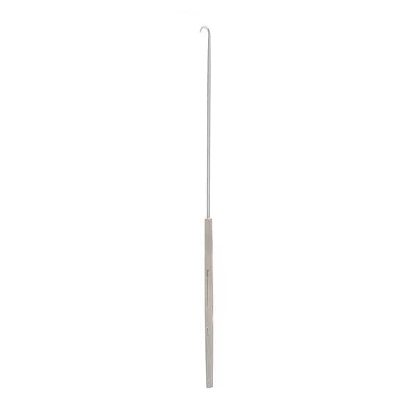 Miltex Hook Uterine Tenaculum Emmett 9" #4 Style Half Curve Single Prong Each - Integra Miltex - 30-954