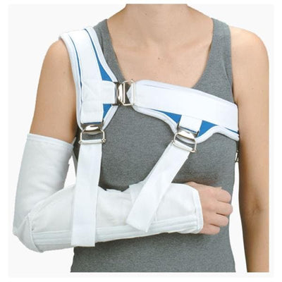 Deroyal Industries Inc Splint Adult Acromioclavicular Closed Cell Foam White Universal Each - 3007-00