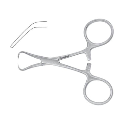 Miltex Clamp Towel Backhaus Meister-Hand 3-1/2" Stainless Steel Each - Integra Miltex - MH7-504