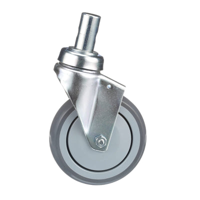 Hillrom Caster, Swivel, Stm, 125mm, Sgl  - 43840