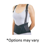 DJO, Inc Support Industrial Adult Back Mesh Black Size Small Each - 79-89083