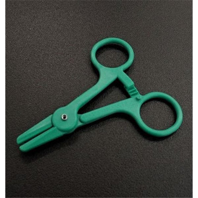 Molded Products Tube Occluding Forcep Green 11.3cm Non-Sterile 100/Bg - MPC-200-G