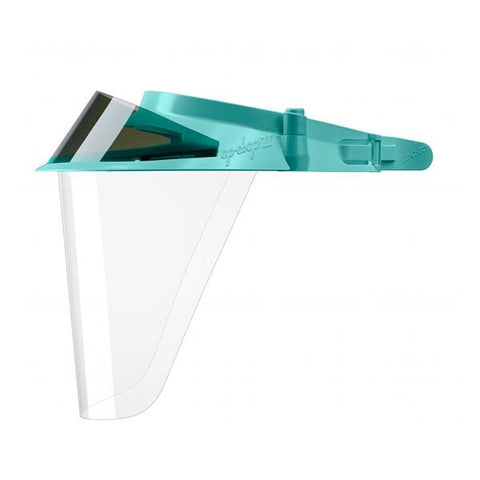 Op Visor Shield Full Face Op-D-Op II Mint Reusable Frame Each - D-Op, Inc. - 355DK-GR