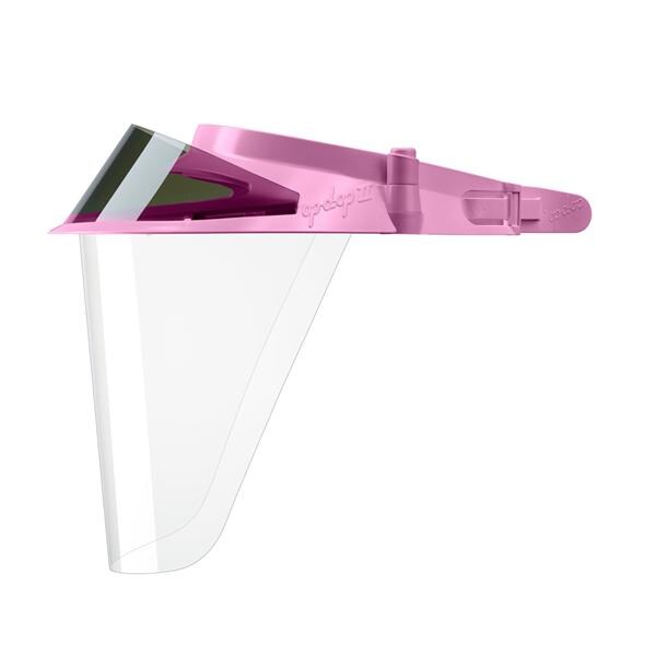 Op Visor Shield Full Face Op-D-Op II Pink Reusable Frame Each - D-Op, Inc. - 355DK-PK