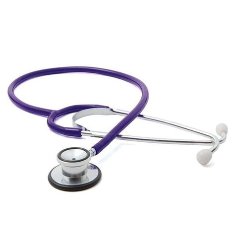 American Diagnostic Corp. Stethoscope Classic Proscope 670 Purple Adult 32.25" Nonchill 2-Head Eachch - 670V