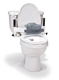 Columbia  Toilet Support - Low Back (Safety Belt & Reducer Ring) - Padded - Large