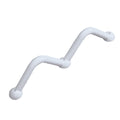 Grab bar, multi-level, plastic, 17" 