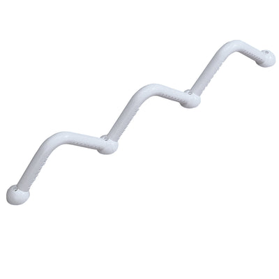 Grab bar, multi-level, plastic, 25" 