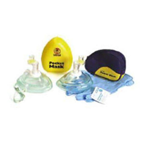 Laerdal Medical Corp Mask Pocket For Air-Flow Clear/Green 10/Ca - 83001633