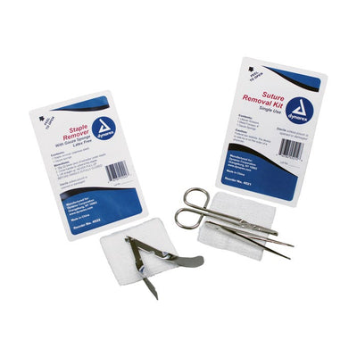 Dynarex Staple - Suture Removal Kits case of 50 Quantity per box: 1 Kit