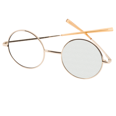FROSTED REVERSIBLE OCCLUDING GLASSES
