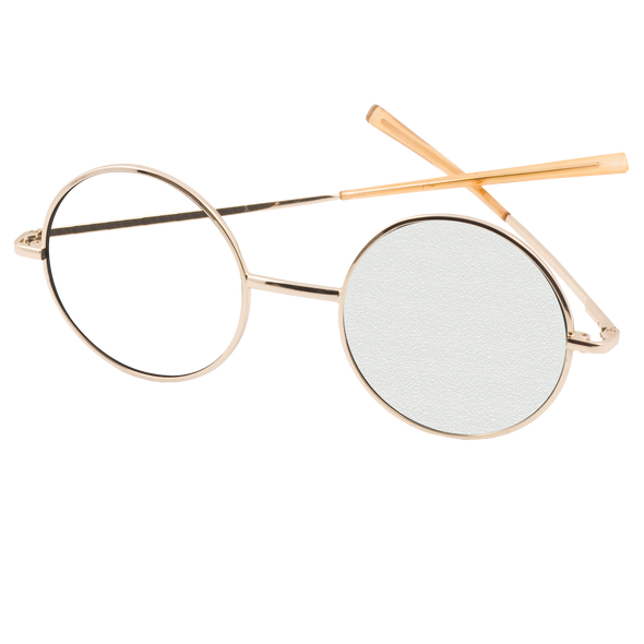 FROSTED REVERSIBLE OCCLUDING GLASSES