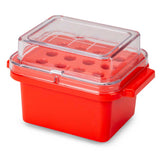 Globe Scientific CryoCool Mini Cooler, 0°C, Tubes, Red