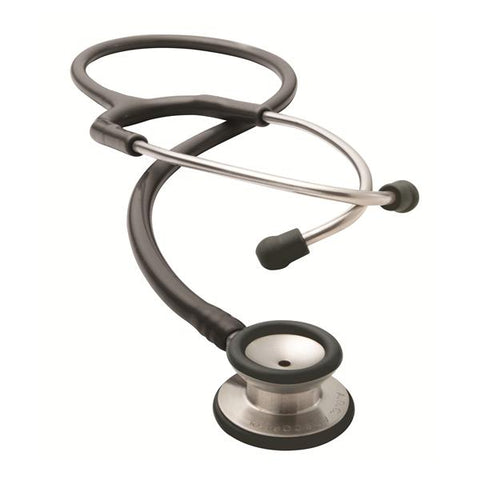 American Diagnostic Corp. Stethoscope Acoustic Adscope 604 Black Pediatric 22" 2-Head Eachch - 604BK