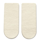 Hapad, Inc Wedge Lift Heel Wool/Felt 3x9/16" 3/4 Length White 1/Pr - HWL