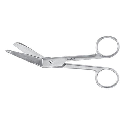 Miltex Scissors Bandage Lister Meister-Hand 4-1/2" Blunt Straight Stainless Steel Each - Integra Miltex - MH5-512