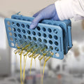Globe Scientific Rack with Grippers and Tube Eject, for up to 15mm Tubes, 50-Place